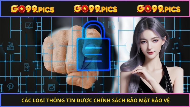 Các loại thông tin được chính sách bảo mật bảo vệ