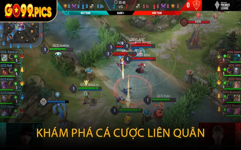Khám phá cá cược liên quân