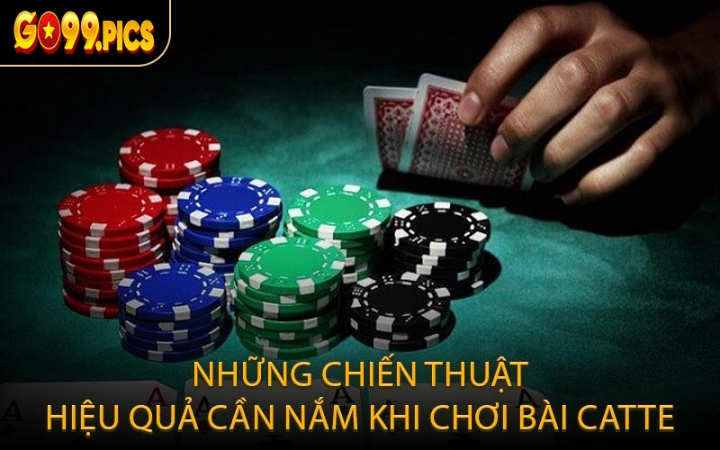 Những Chiến Thuật Hiệu Quả Cần Nắm Khi Chơi Bài Catte