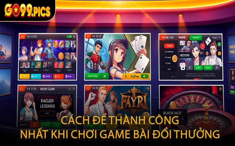 Cách Để Thành Công Nhất Khi Chơi Game Bài Đổi Thưởng